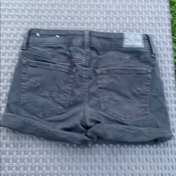 American Eagle Black denim shorts - Picture 3 of 3